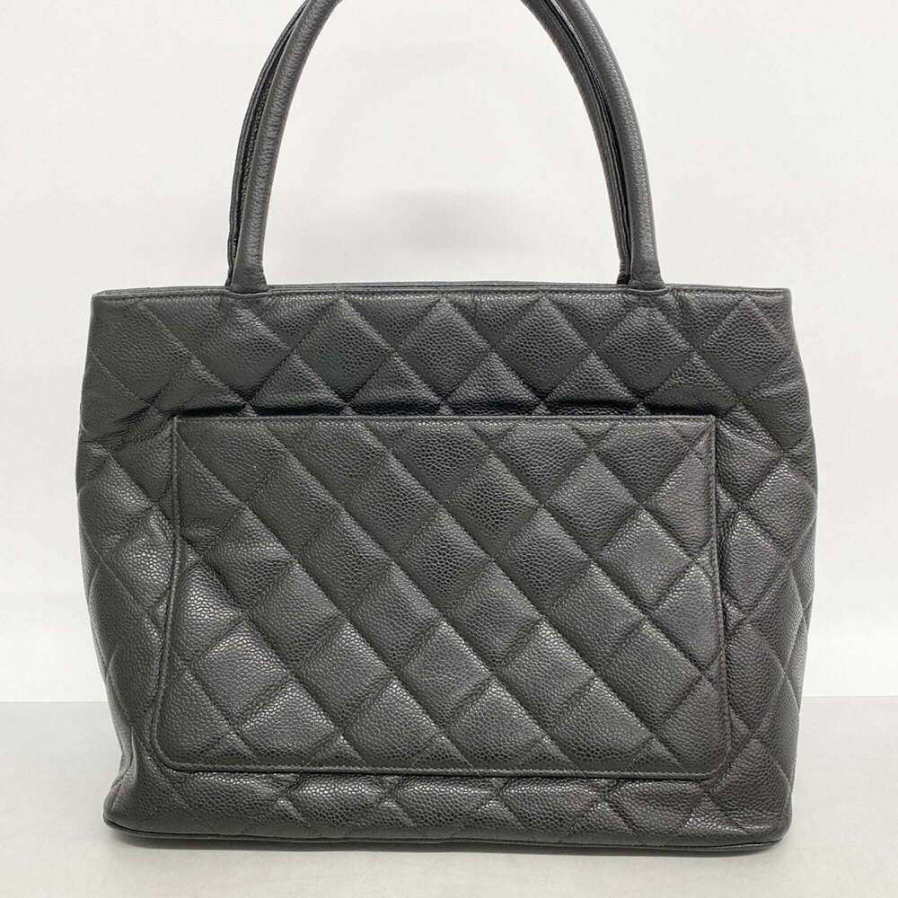 CHANEL Black Caviar Leather Reissue Tote Bag - Picture 10 of 10
